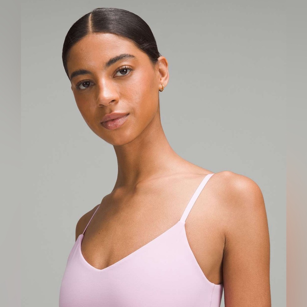 Lululemon Align Cropped Cami Tank Top *Light Support, A/B Cup Vitapink - Size 6 - Picture 5 of 9